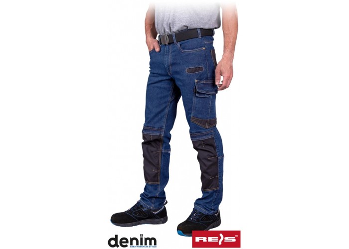 Брюки JEANS G-т.синий