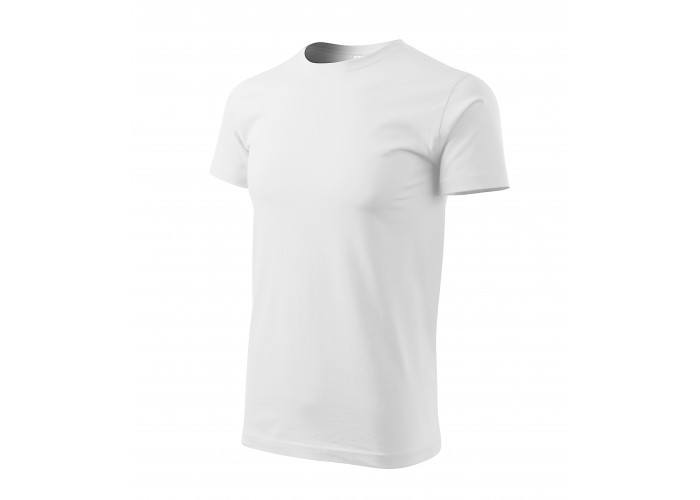 Tricou BASIC 129B alb