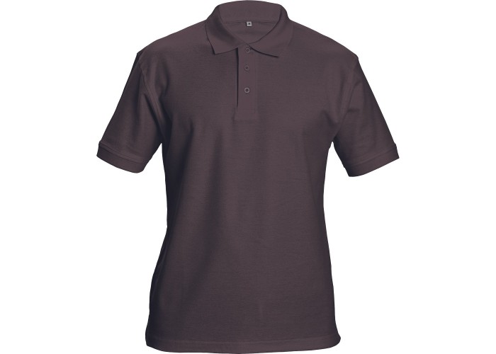 Tricou Polo Dhanu brun