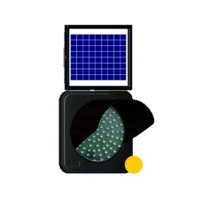 Lampă solară LED intermitentă cu vizieră