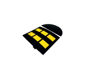 Limitator de viteză reflectorizant 4,5 × 60 × 50 cm