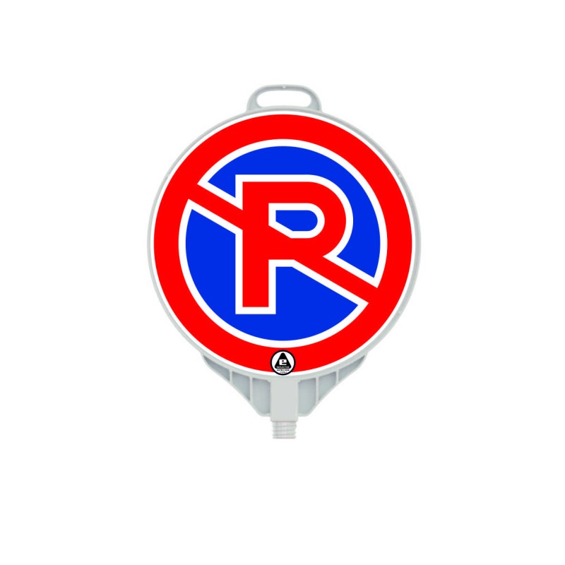 Indicator rutier din plastic Ø37 cm, reflectorizant pe ambele fețe