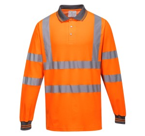 Tricou Polo m/l HI VIS S271