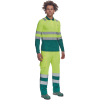 Tricou Polo Leon HI-VIS cu mâneci lungi
