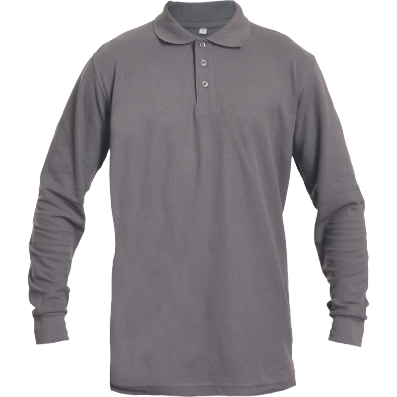 Tricou Polo bărbați SANGU cu mâneci lungi