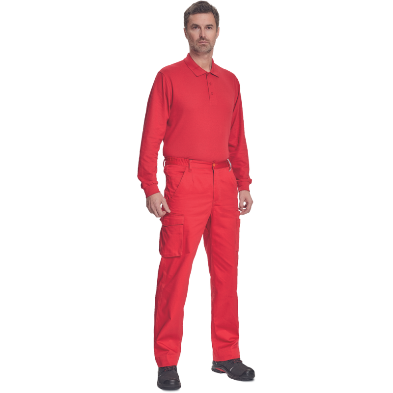 Tricou Polo bărbați SANGU cu mâneci lungi