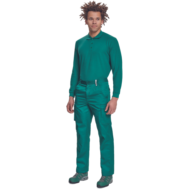 Tricou Polo bărbați SANGU cu mâneci lungi