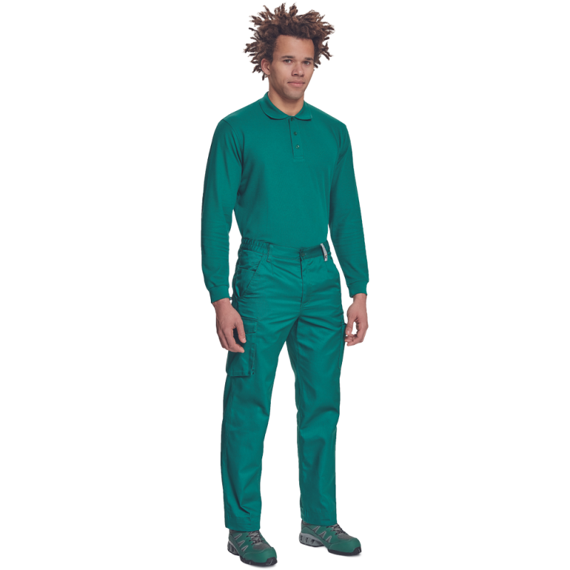 Tricou Polo bărbați SANGU cu mâneci lungi