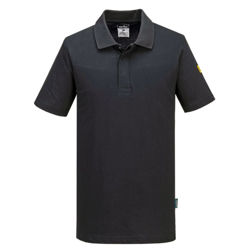 Tricou Polo ESD Anti-Static cu mânecă scurtă
