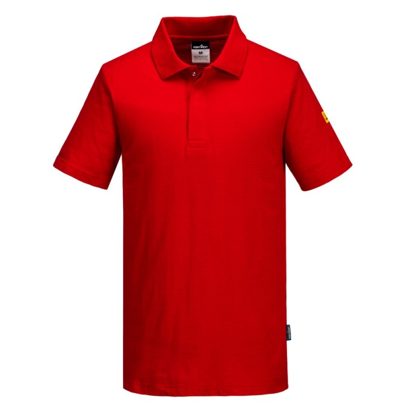 Tricou Polo ESD Anti-Static cu mânecă scurtă