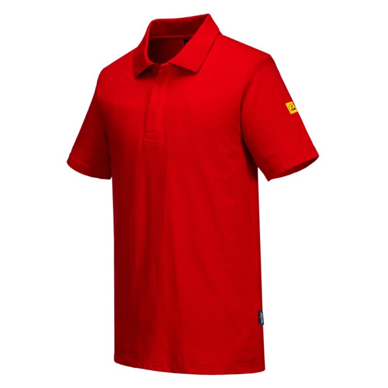 Tricou Polo ESD Anti-Static cu mânecă scurtă