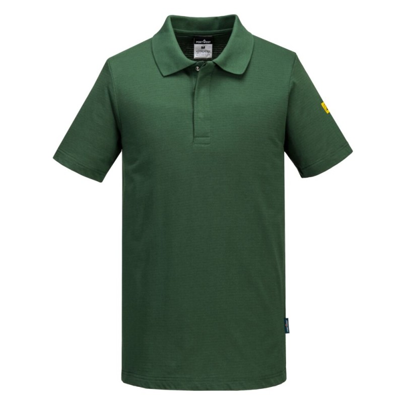 Tricou Polo ESD Anti-Static cu mânecă scurtă