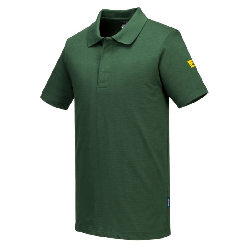 Tricou Polo ESD Anti-Static cu mânecă scurtă