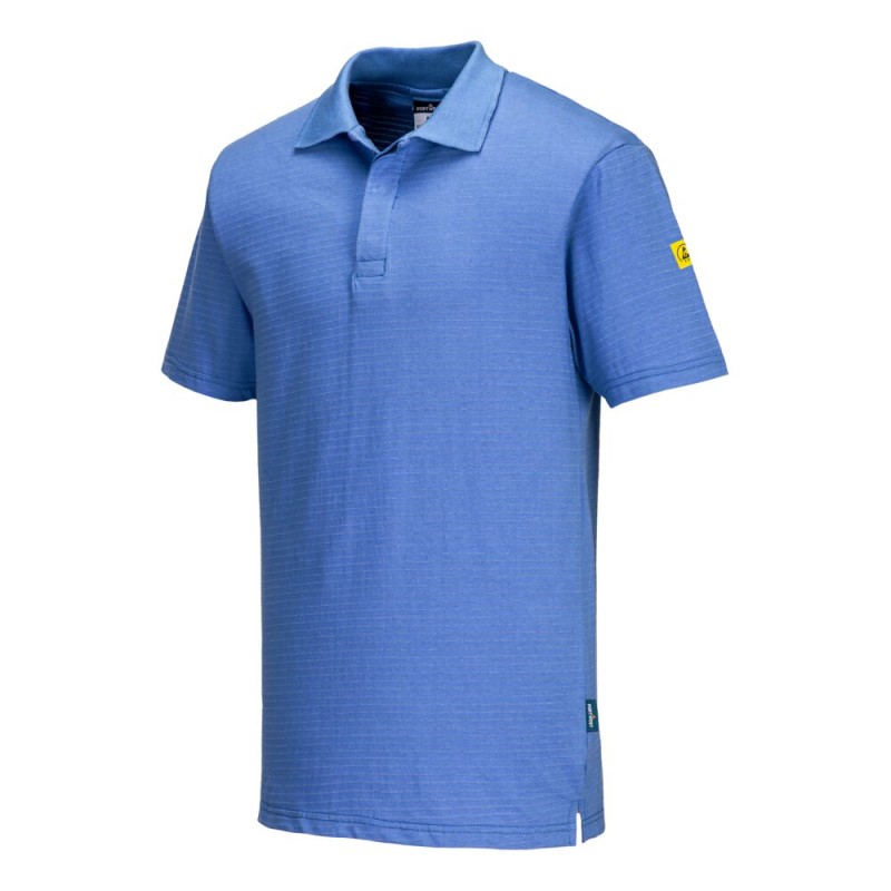 Tricou Polo ESD Anti-Static cu mânecă scurtă