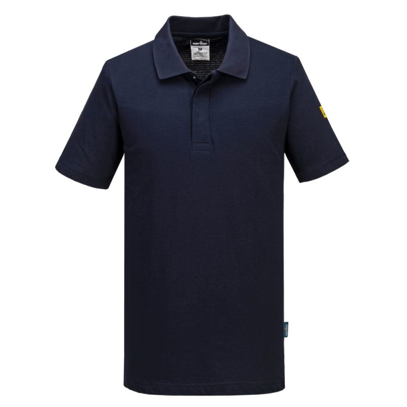 Tricou Polo ESD Anti-Static cu mânecă scurtă