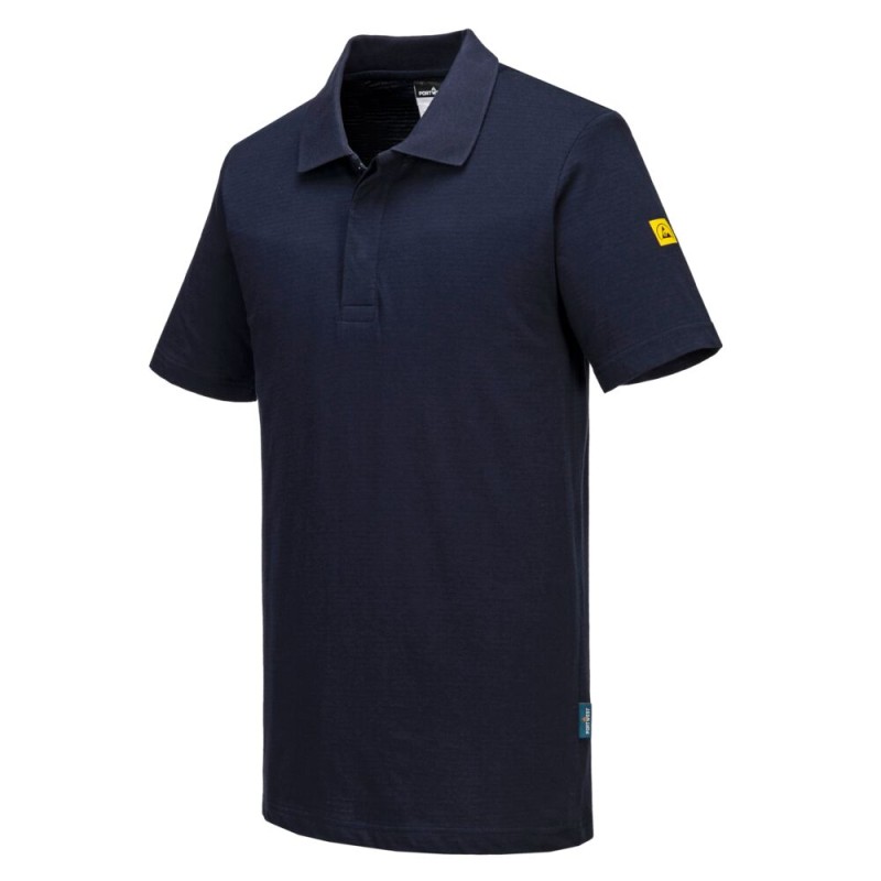 Tricou Polo ESD Anti-Static cu mânecă scurtă