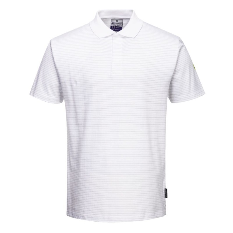 Tricou Polo ESD Anti-Static cu mânecă scurtă