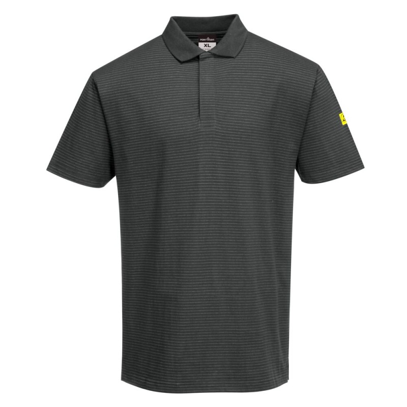 Tricou Polo ESD Anti-Static cu mânecă scurtă