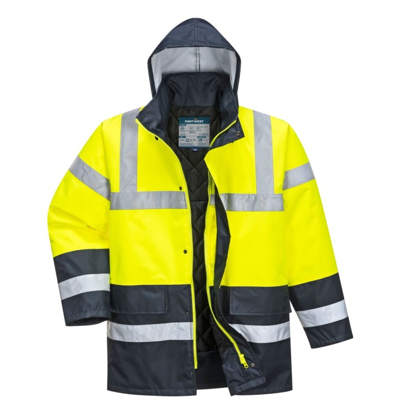 Jachetă de iarnă pentru trafic Hi-Vis Contrast ES1 Essential