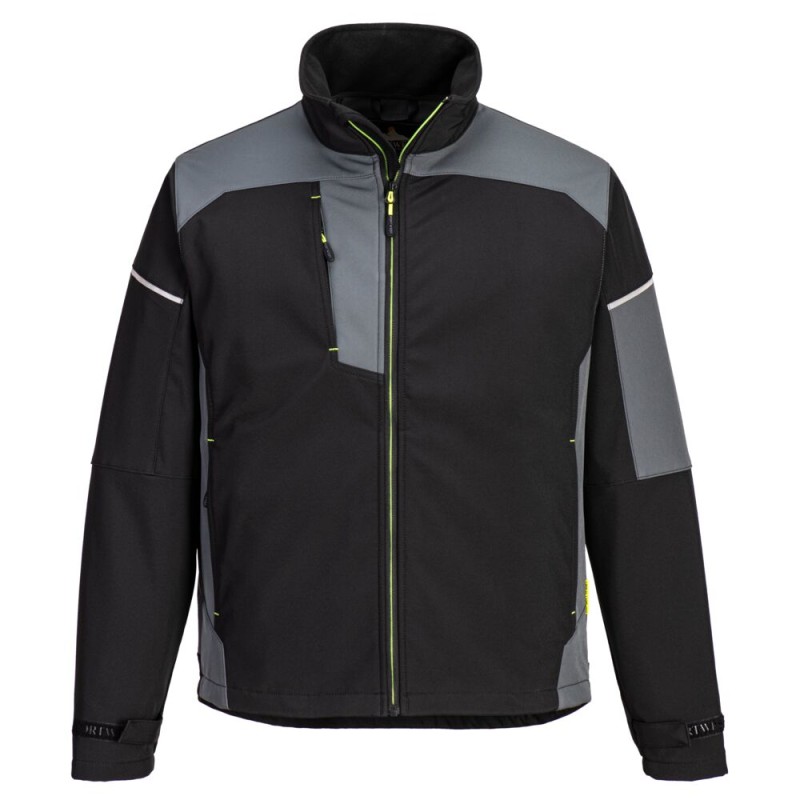 Jachetă softshell Hi-Vis 3L PW378