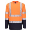 Two-Tone Long-Sleeve T-Shirt S280