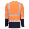 Two-Tone Long-Sleeve T-Shirt S280