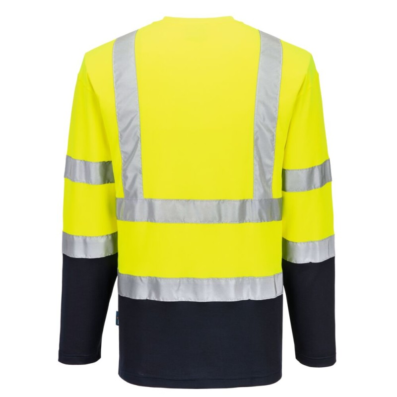 Two-Tone Long-Sleeve T-Shirt S280