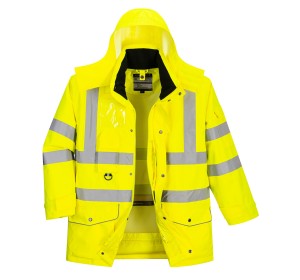 Jachetă de trafic Hi-Vis 7-in-1 S427