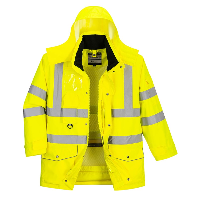 Jachetă de trafic Hi-Vis 7-in-1 S427