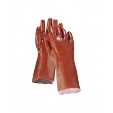 Manusi imersate PVC rosii N421-35