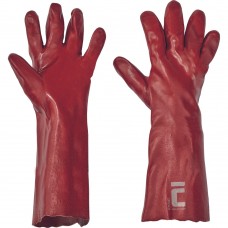 Manusi imersate PVC rosii N421-45