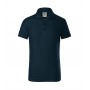 Детская футболка-поло Pique Polo 222 navy blue Malfini
