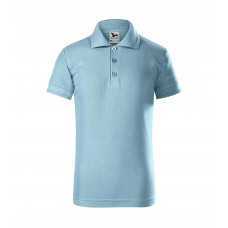 Детская футболка-поло Pique Polo 222 sky blue Malfini