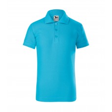Детская футболка-поло Pique Polo 222 blue attol Malfini