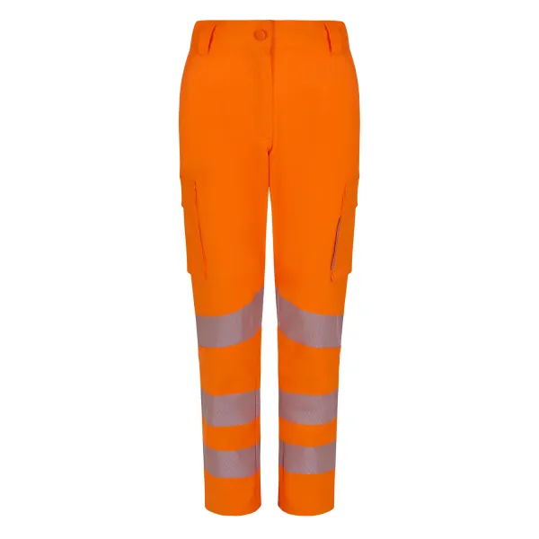 Pantaloni femei stretch reciclați reflectorizanți