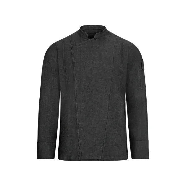 Jachetă de bucătar din denim cu mânecă lungă 405212S