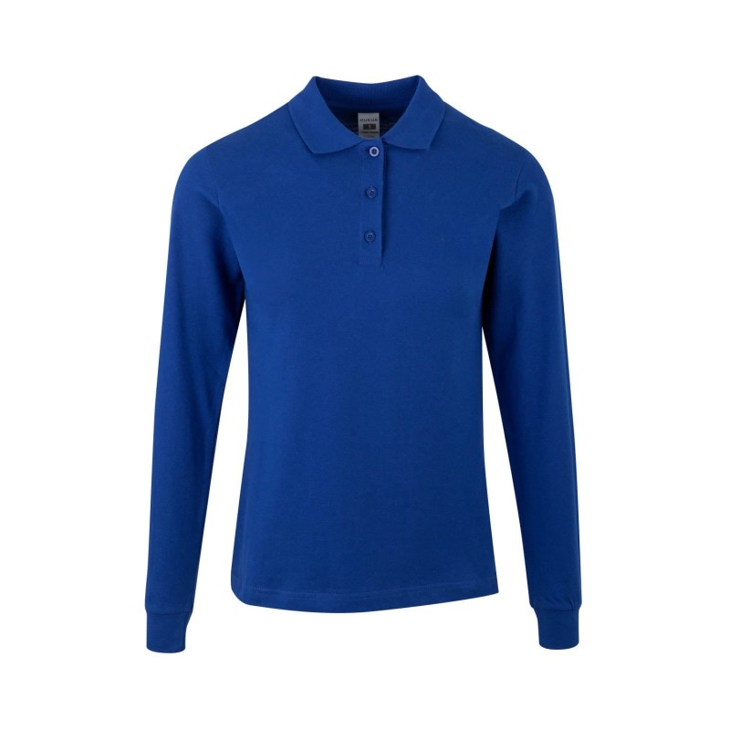 Tricou Polo femei HOBART cu mâneci lungi